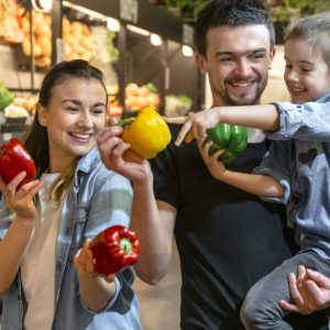 From Supermarket to Dinner Table to School